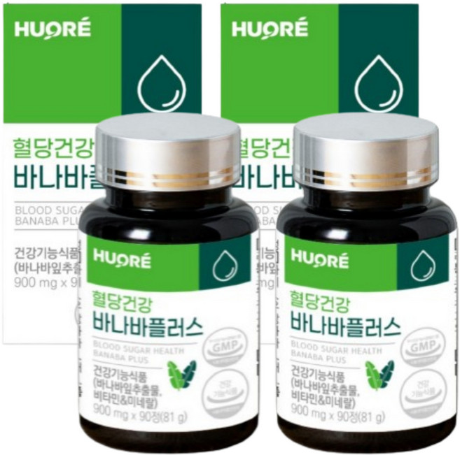 바나바 바나바잎 추출물 혈당건강바나바플러스, 90정, 2개
