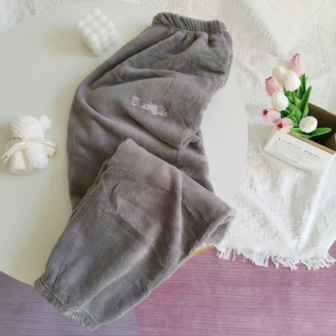 루비바 프리미엄 벨벳 수면바지