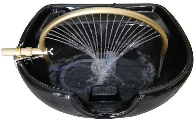 미용실샴푸대 물순환 헤드 스파 spa 헤어샵 물순환기, 1개