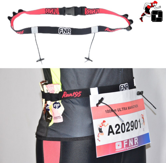FNR 마라톤 철인3종 트레일러닝 레이스 벨트 경기 번호표 벨트 넘버벨트 배번벨트, RUN195, 1개