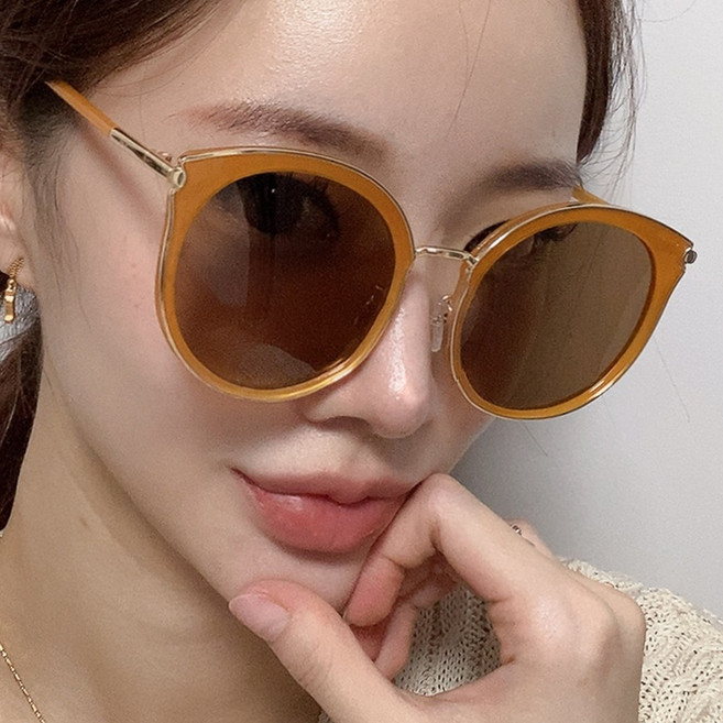 SGBG 쓰고보고 눈부심 차단 틴트 선글라스 86389 잠자리테 반뿔테