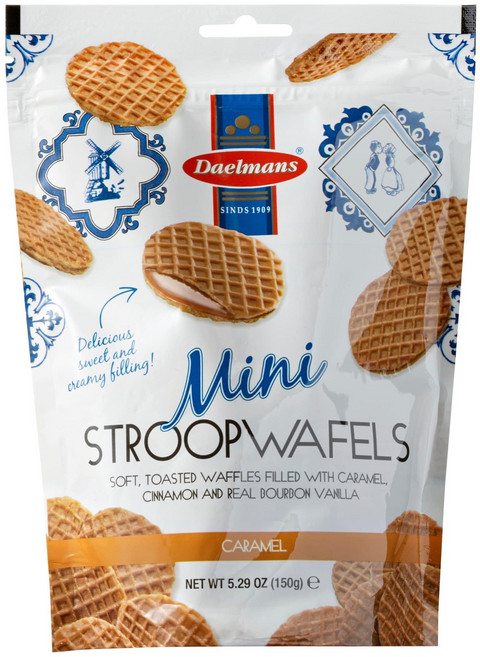 델만스 미니 스트룹와플, 1개, 150g