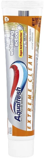 Aquafresh Extreme Clean 불소치약 민트 블라스트 158.7g, 2개 - 쿠팡