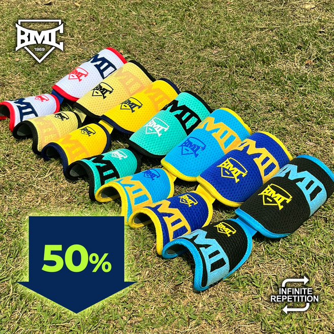 [BMC] 무한 성형 타자 투피스 암가드 PTE-TG, 1개, R.BLUE/YELLOW