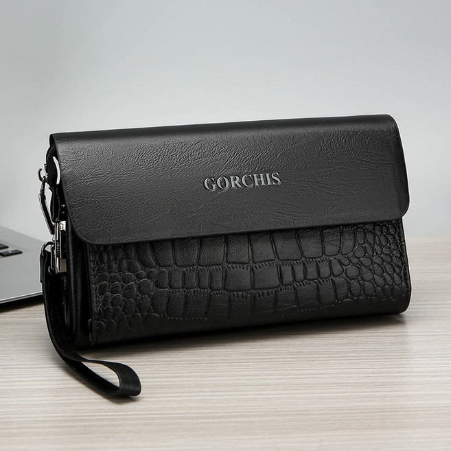 남성 프리미엄 악어무늬 클러치백 558B