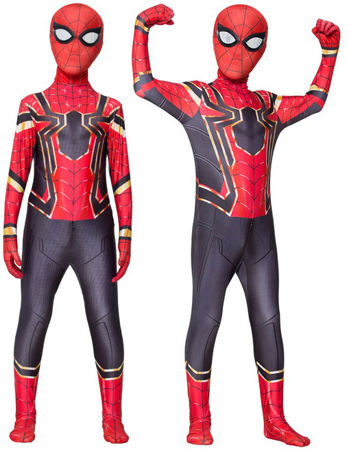 아동용 스파이더맨 의상 할로윈 코스튬 슈트