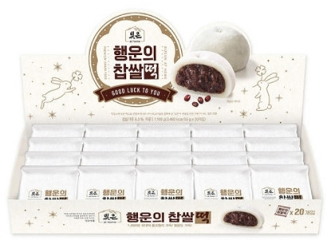 삼립 빚은 행운 찹쌀떡 20입 1박스, 1개