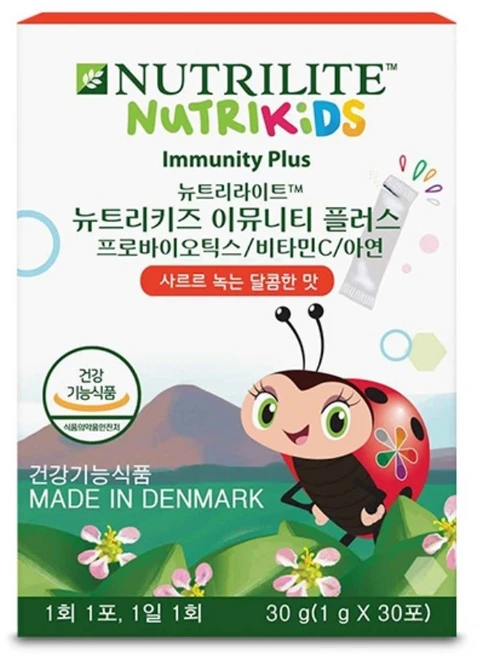 암웨이 뉴트리라이트 뉴트리키즈 이뮤니티 플러스, 30g, 1개 - 쿠팡