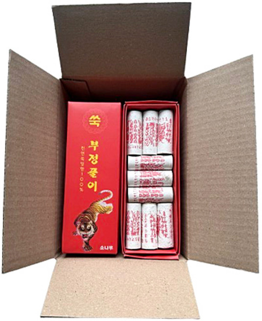 쑥 사각 부적 부정풀이 6개 묶음판매 - 사업번창 액운풀이, 1세트, 단일