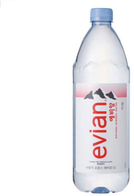 에비앙 생수, 1L, 24개