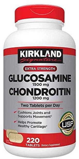 커클랜드 글루코사민 콘드로이친 1200mg 태블릿 220정, 1