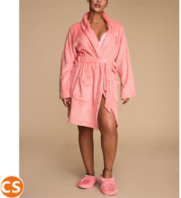 [미국직배송] 빅토리아시크릿 코지 로브 샤워 나이트 빅시 가운 핑크 VICTORIAS SECRET Cozy Robe PINK