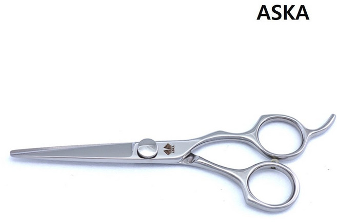 아스카 가위 AA 블런트 4.5/5/ 5.5/6인치 미용가위 커트가위 전문가용, 1개, 5.5인치