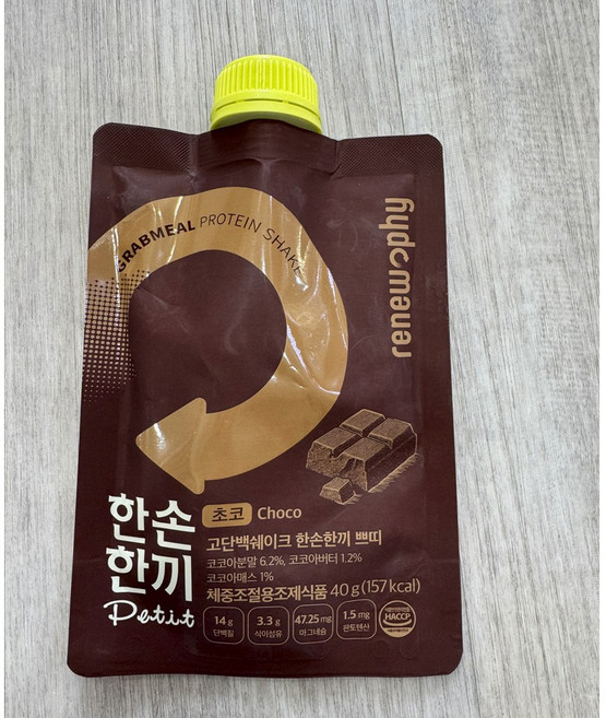 RENEW PHY 韓國高蛋白奶昔, 巧克力7包