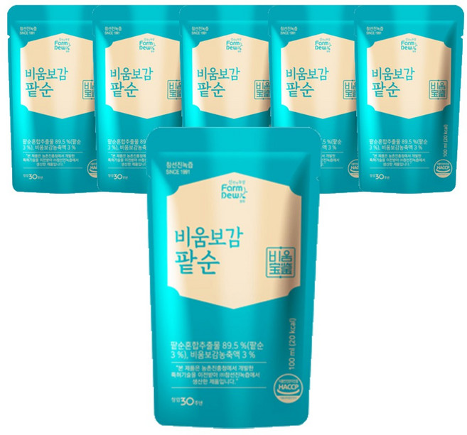 비움보감 팥순 참선진녹즙 팥추출물, 30개, 100ml