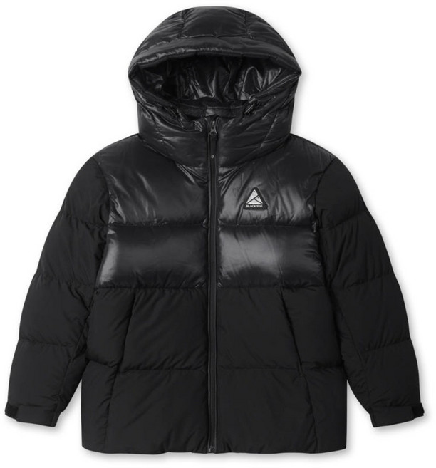 블랙야크키즈 25신상 두가지 소재의 세련된 S클라이밍홀드미들다운자켓_BK