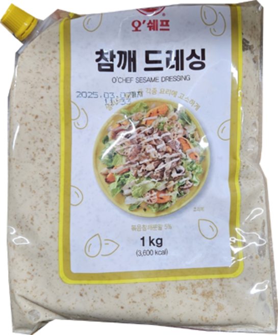 오뚜기 참깨드레싱, 1kg