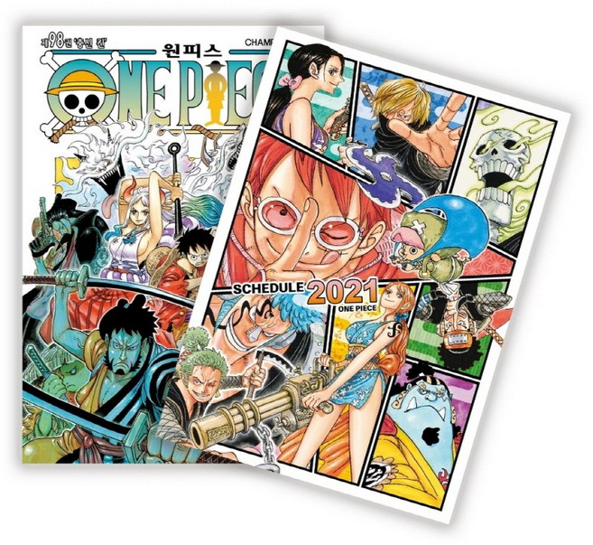 원피스 one piece 98 권 + 스케줄러 수첩 합본판 대원씨아이 오다에이치로
