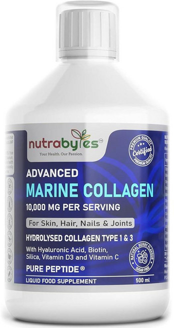 NUTRABYTES 마린 콜라겐 리퀴드 500ml, 1개