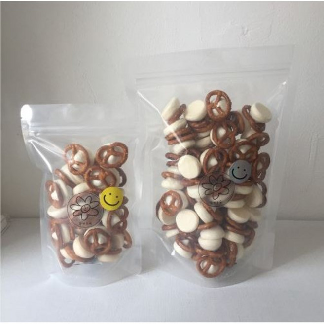 프레첼 머랭쿠키, 원형바스켓, 1개, 108g