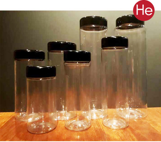 올담원형 실속올담 곡물보관용 냉장고 정리용기 간식통 시리얼통 양념통 견과류통 페트병, 올담원형 300ml 검정, 1개