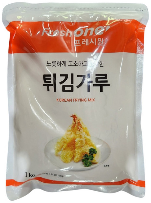 업소용 식당 식자재 재료 프레시원 튀김가루 1kg X10, 10개