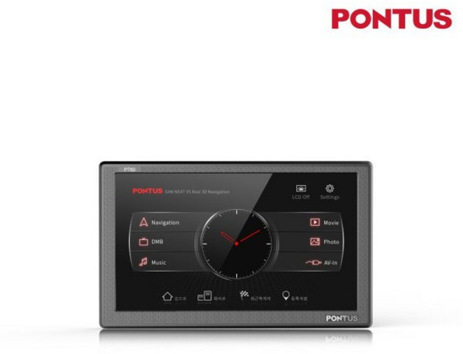 [PONTUS] 현대 폰터스 8인치 내비게이션 P780 / 사은품 유리흡착식거치대