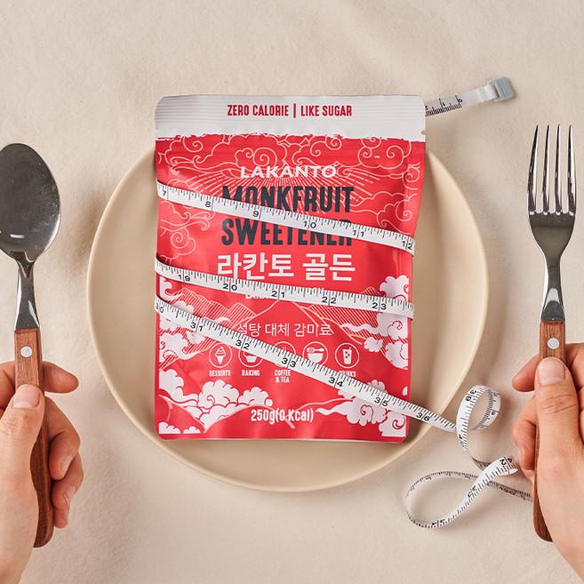 설탕대체제 라칸토 에리스리톨 나한과 과립 골든 수크랄로스x 스테비아대신, 1개, 150mg