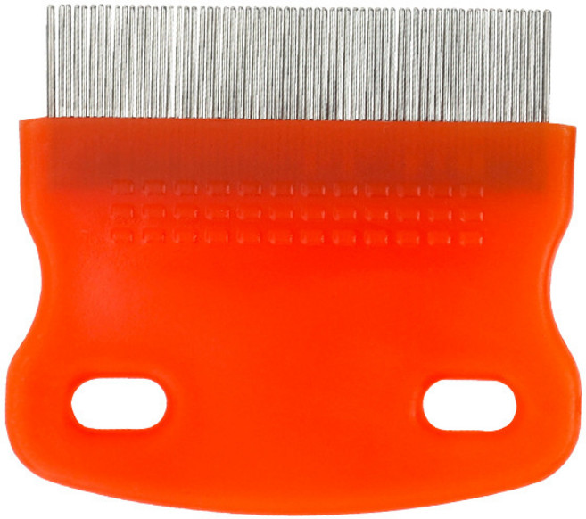 寵物梳子貓咪狗狗篦子梳貓咪跳蚤梳貓除蚤梳寵物用品批發, 1個, 紅色:如圖