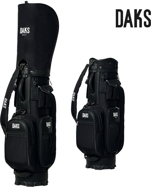 [백화점정품] 닥스 골프 닥스골프 남성 경량 골프백 캐디백 DKCB-032M 영국감성 하이엔드, 그레이