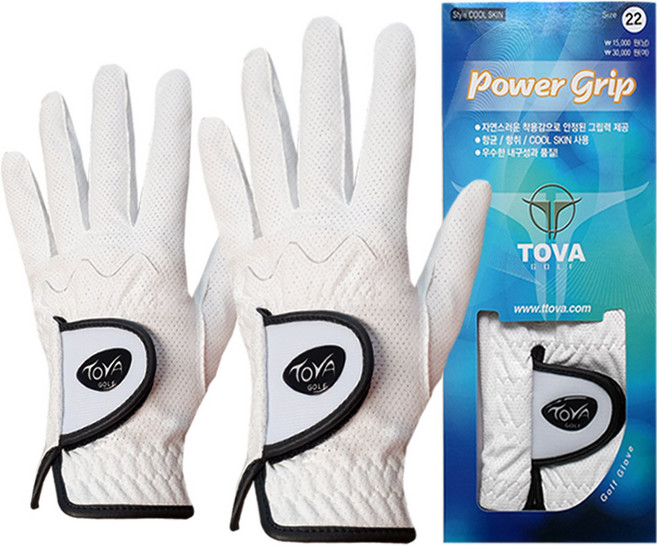 토바골프 여름용 숨쉬는 골프장갑 남성용 왼손3장(1set) 시원하고 쾌적한장갑, 22호