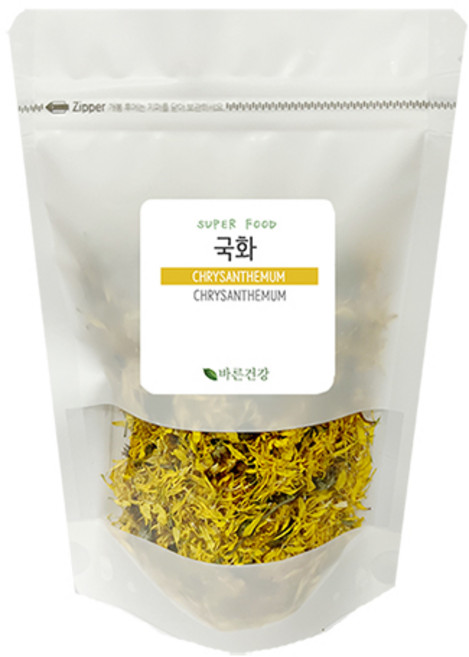 카페인이 없어 부담없이 마시는 국산 국화차 감국 꽃차 국산 100% 지퍼백, 10g, 1개입, 1개