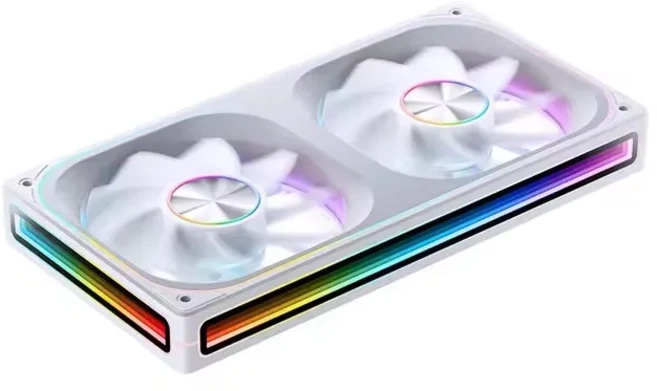 Jonsbo ZA-120/240/360 케이스 선풍기 360 멀티 사이드 천층 미러 PWM 냉각 선풍기 ZA-120BR 에어 쿨러 팬, 01 기타, 01 A-RGB