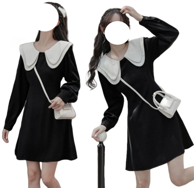 빅카라 중학생 하객룩 고등학생 원피스 10월하객룩