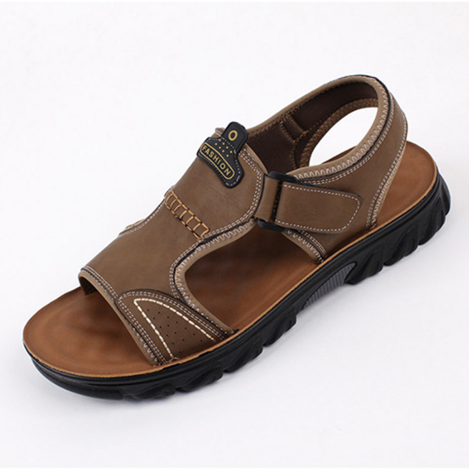 에버라스트 남성 벨크로 샌들 매쉬 쿠션 슬리퍼 경량 캐주얼 신발 논슬립 고급 발편한 푹신한 가벼운 운동화 드라이빙 샌달 데일리 아쿠아 슈즈 물놀이 워터 여름