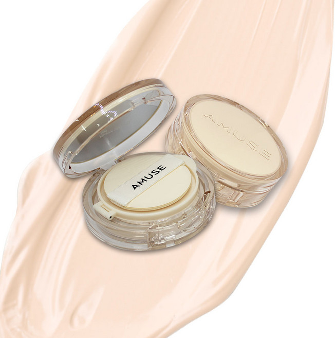 어뮤즈 듀 젤리 비건 쿠션, 02누드, 1개