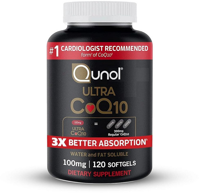 퀴놀 울트라 코엔자임큐텐 100mg 소프트젤, 1개, 120정