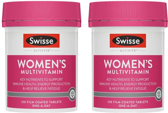 스위스 울티바이트 우먼스 멀티비타민 타블렛, 120정, 2개 - 쿠팡