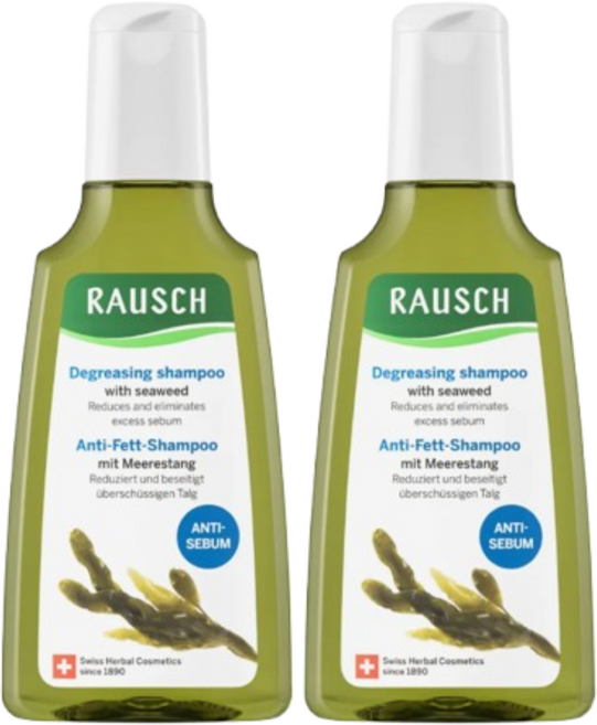 라우쉬 씨위드 디그리징 샴푸 200ml 2개