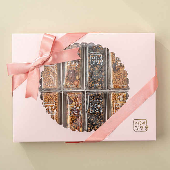 러블리강정 [ 올인원 선물세트 ] - 24개입 / 복 띠지 포함, 632mg, 1세트