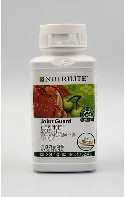 암웨이 조인트가드 글루코사민, 180정, 1개 - 쿠팡