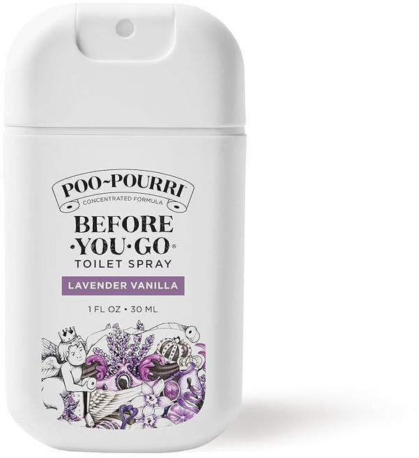 푸푸리 비포유고 화장실 스프레이 라벤더 바닐라 2 시트러스, 1 Fl Oz Pa of 1