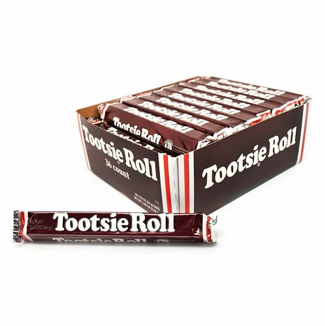 Tootsie Roll Bars 투시롤 초콜릿 바 36개입 80oz(2.29kg), 2.29kg
