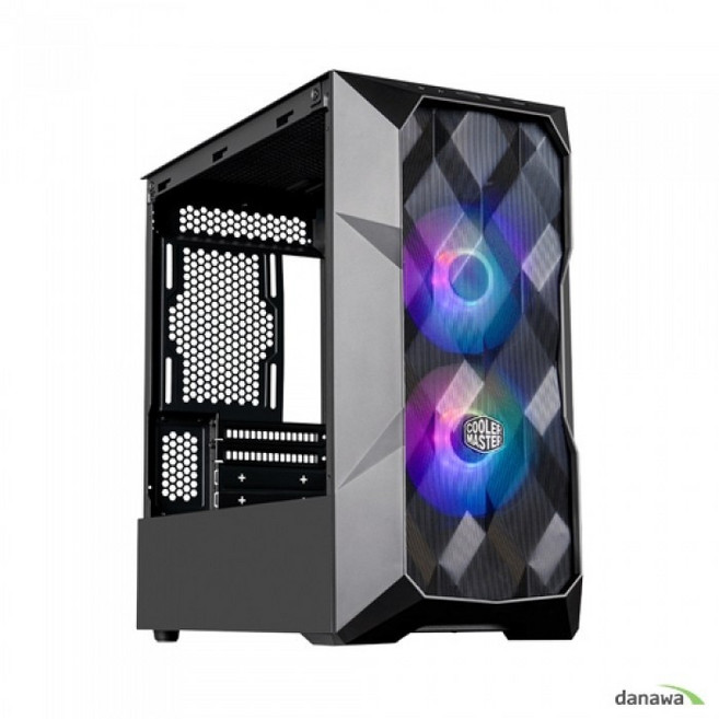 쿨러마스터 MasterBox TD300 Mash 블랙 미니타워 케이스, 선택하세요