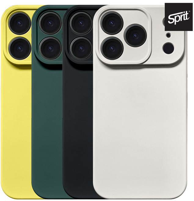 아이폰17 프로맥스 스프릿 팔레트 실리콘 풀커버 케이스