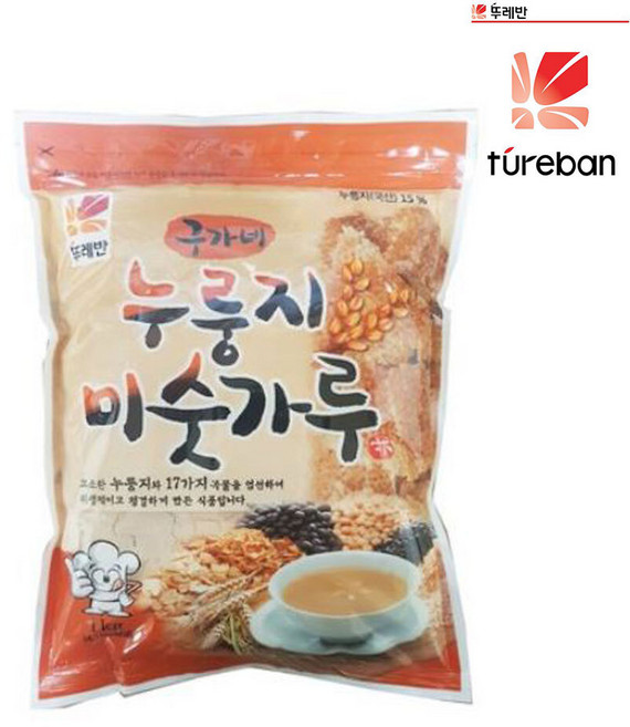 뚜레반 누룽지 미숫가루 1kg, 1
