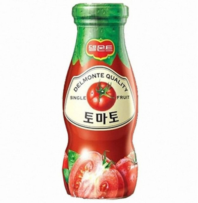 롯데칠성 델몬트 토마토주스 180ml 12병, 12개