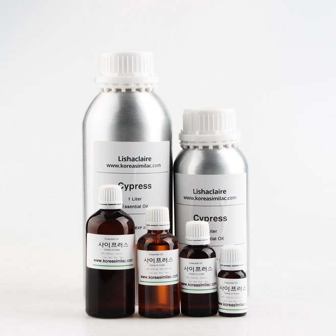 코리아씨밀락 사이프러스 오일 에센셜오일 아로마오일, 사이프러스 에센셜오일 1리터, 1개