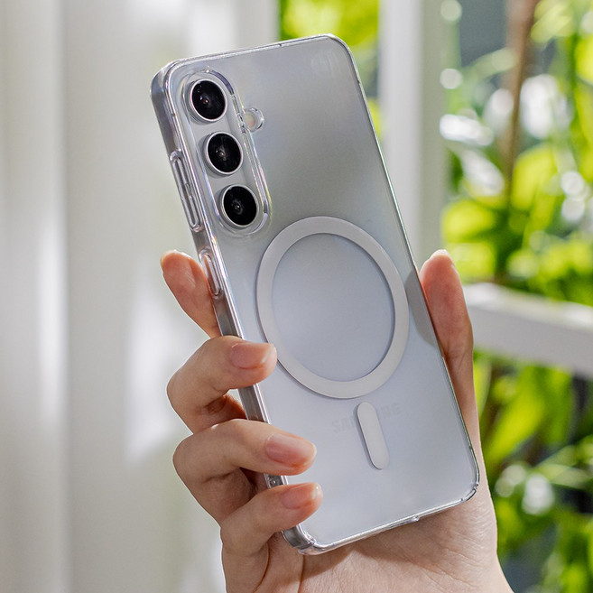 변색 없는 하드 슬림 맥세이프 케이스