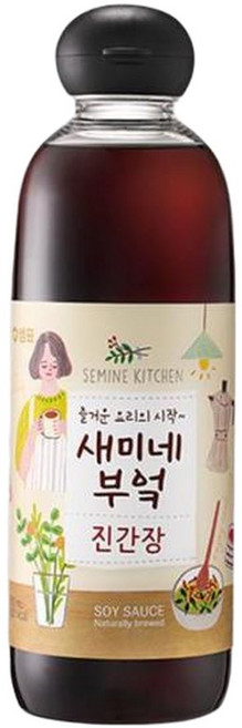샘표 새미네부엌 진간장 830ML, 1개